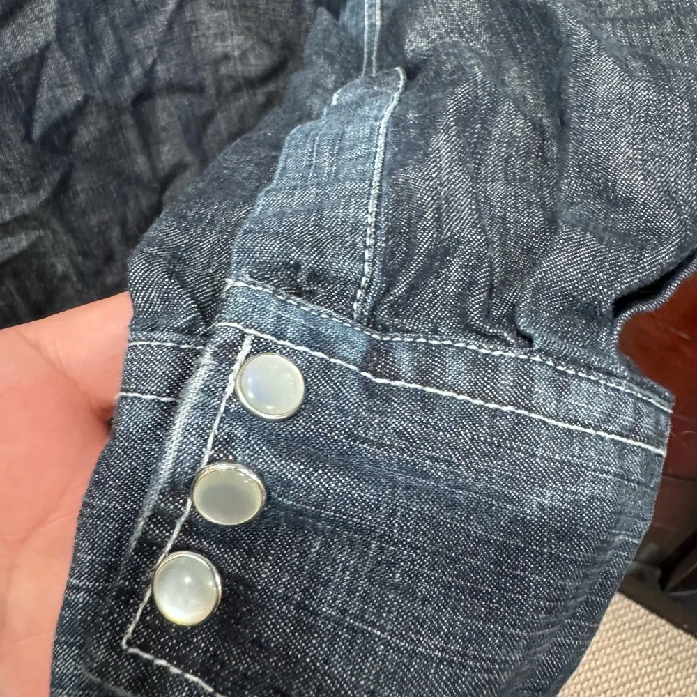Tommy Hilfiger Dark Blue Denim Shirt